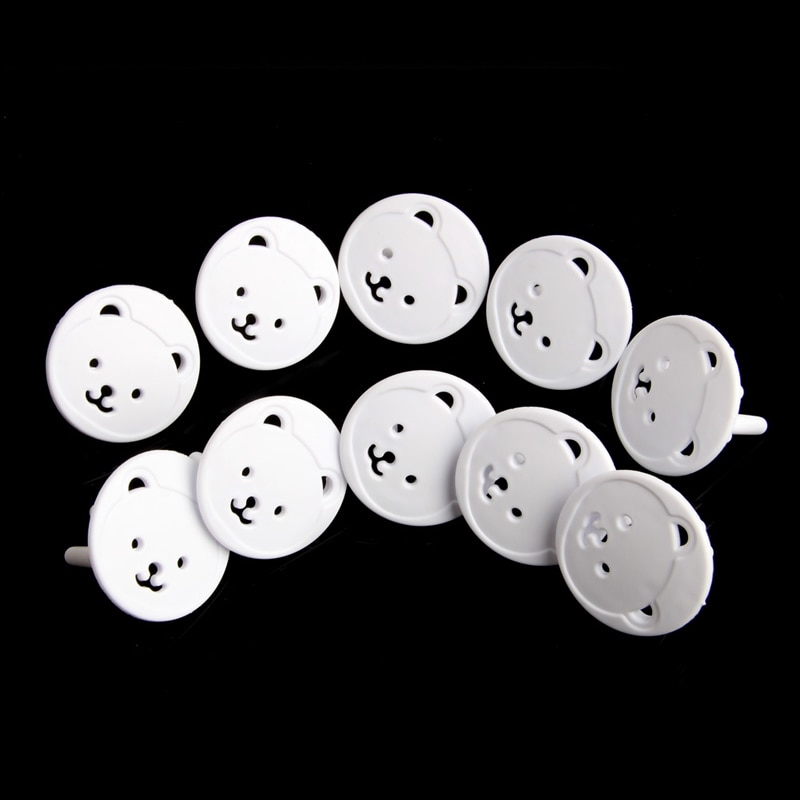 Socket Covers Electrical Plug Protection (10 Pieces)